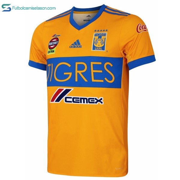 Camiseta Tigres UANL 1ª 2017/18